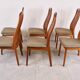 Set of 6 dining chairs, model EVA by Niels Kofoed, Denmark