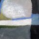 Painting "Abstraction" HSP by JM Brossat (born in 1946)