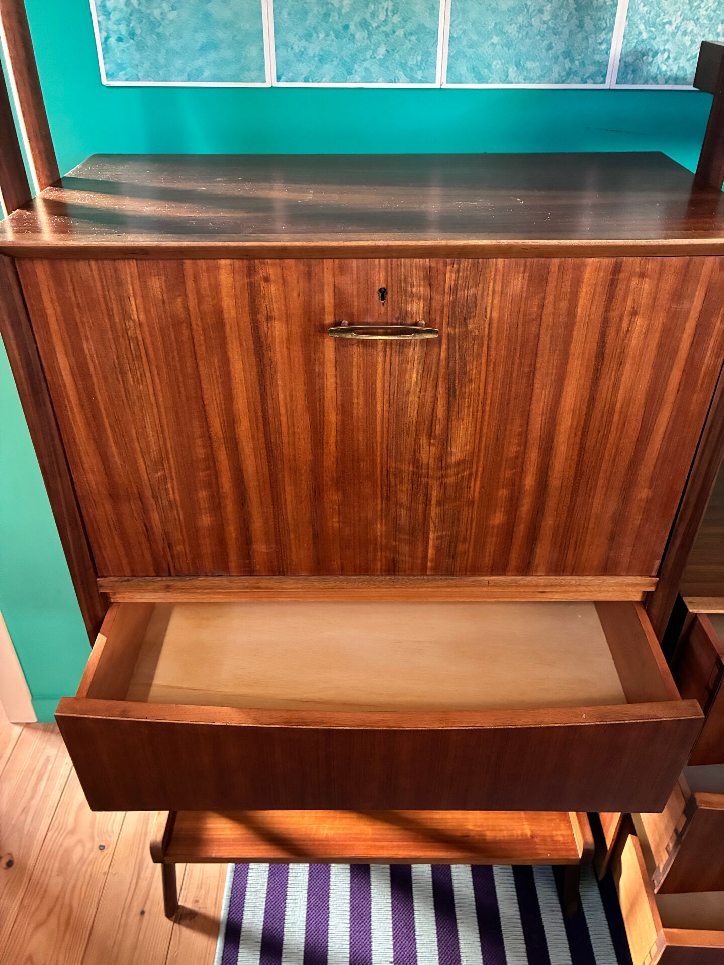 Bibliothèque Vintage Scandinave