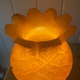 Alabaster tulip lamp