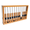 Large vintage abacus in beech wood