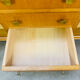 Enfilade en chêne blond, années 50, vintage 
