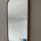 Asymmetrical mirror free form 60s-70s