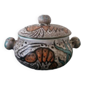 Vintage Vallauris ceramic tureen