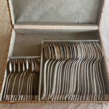 Coffret couverts métal argenté