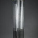 Art Deco style floor lamp made in the 70s in Murano glass