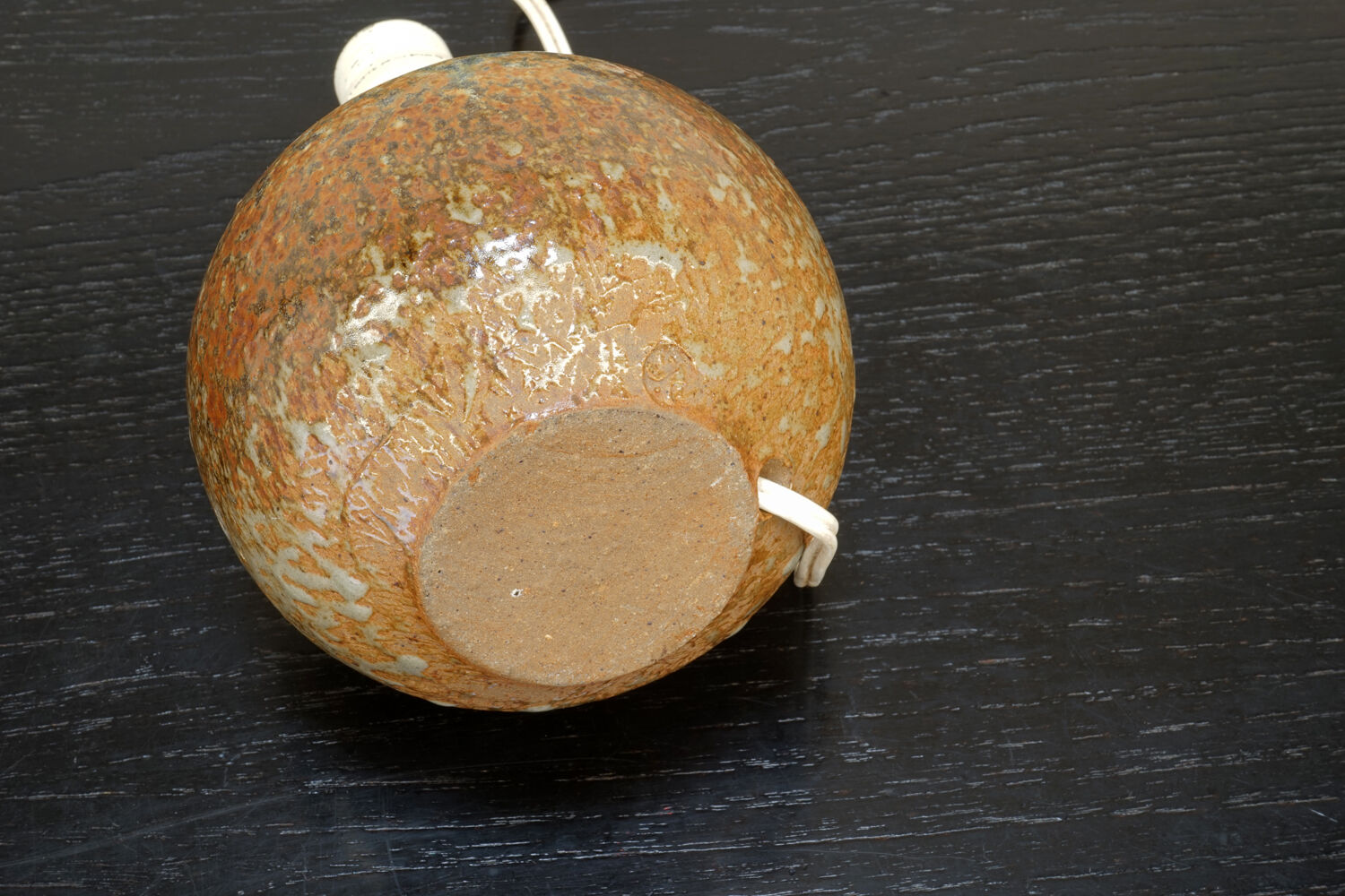 Jacky Coville ceramic lamp circa 1970