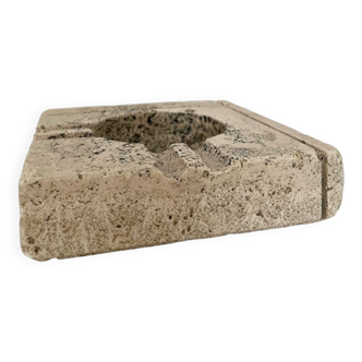 Vintage travertine ashtray 70