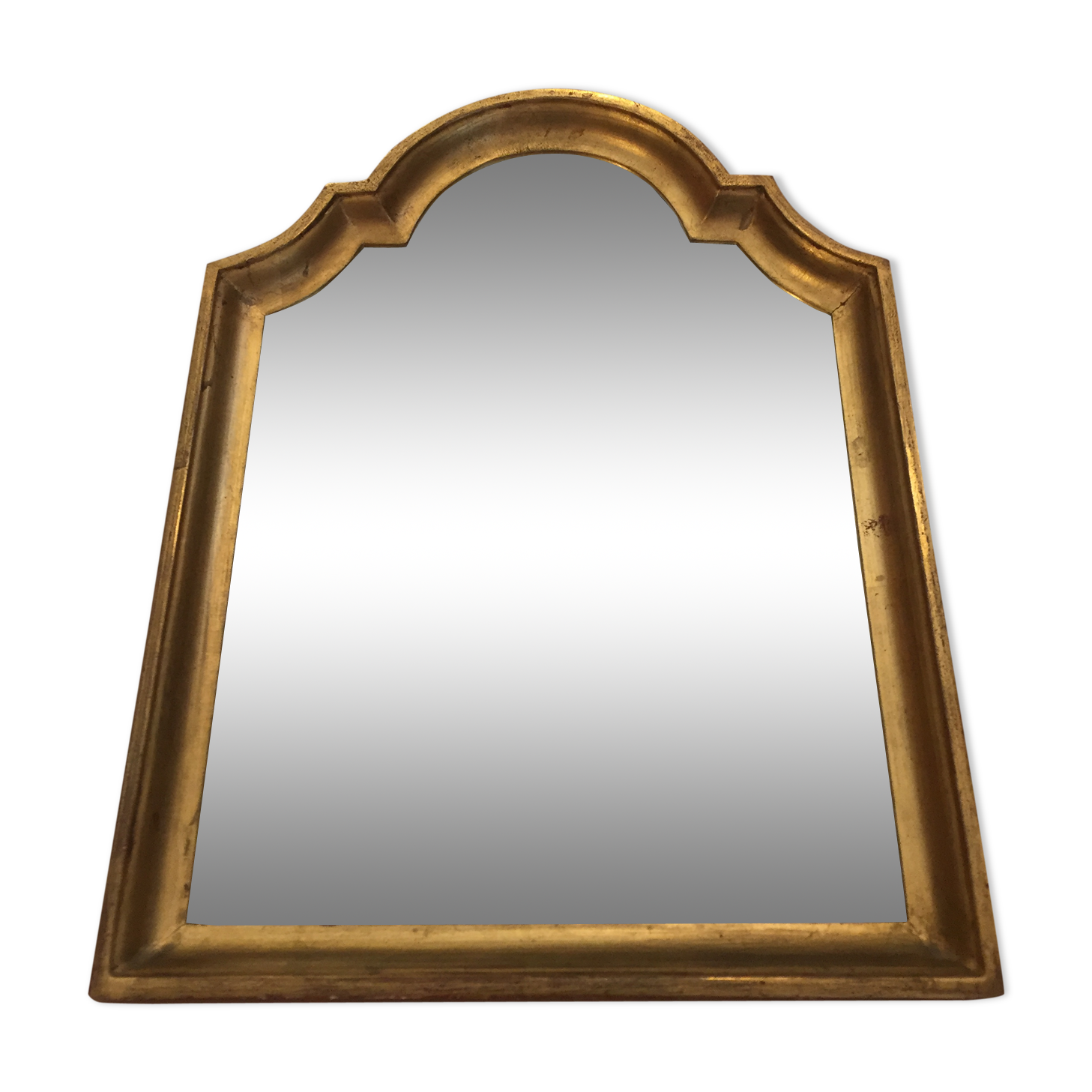 Gold leaf mirror 50/60s - 37x27cm