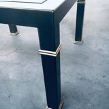 Vintage Postmodern Brushed Metal Coffee Table from Belgo Chrom / Dewulf Selection, 1980s