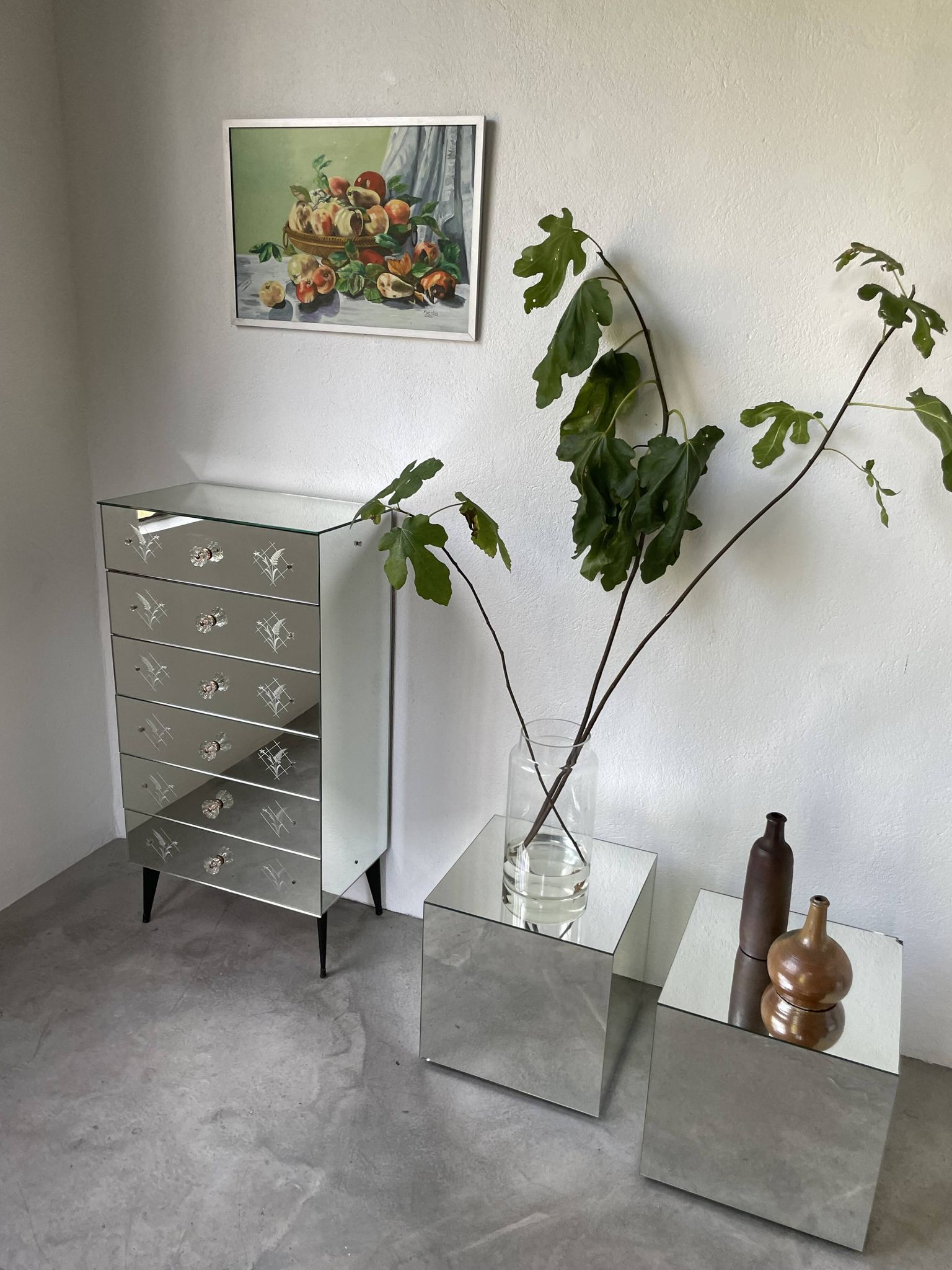 Peinture à l’huile aux fruits Fuentes
