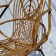 Adult chair rattan oval feet metal