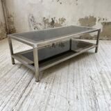 70s Belgo Chrome coffee table
