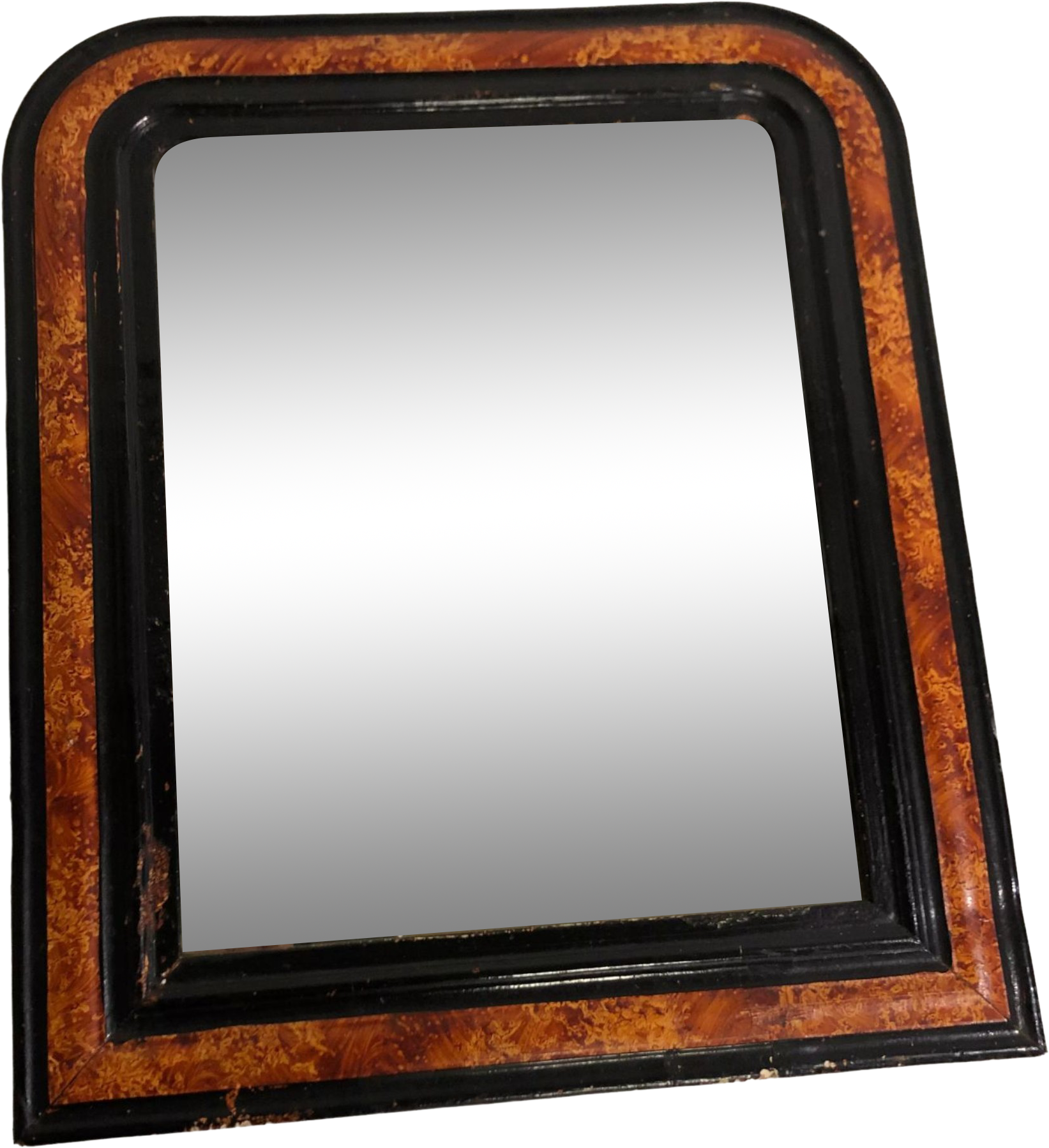 Louis Philippe mirror in french stucco