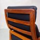 Vintage Teak Armchair High-Back Mid Century Danish