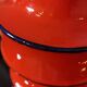 Vase XL west germany 267-48 glossy red ceramic
