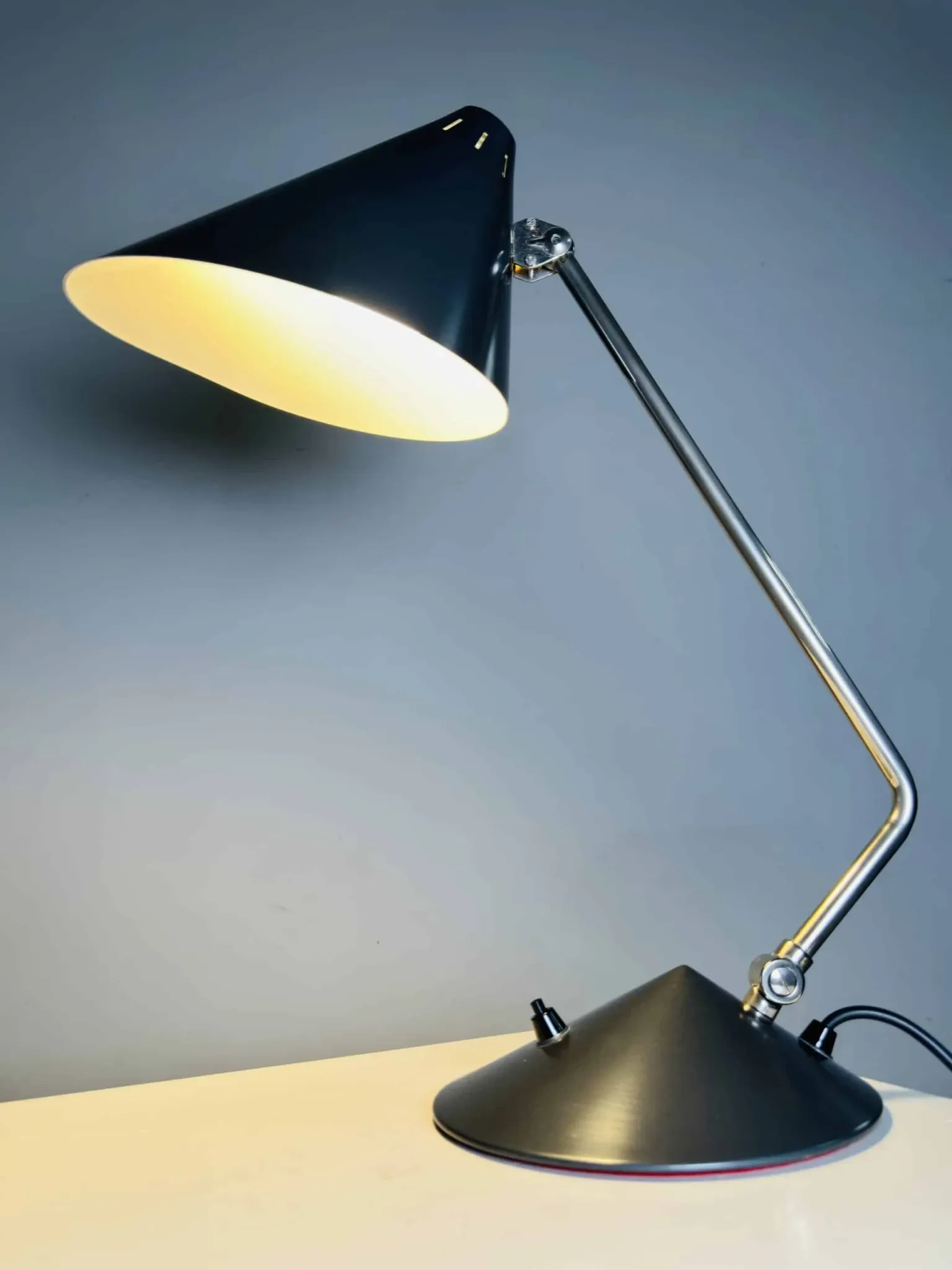 Table Lamp By Hannoversche Lampenfabrik, Germany, 1950S