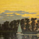 Tableau ancien, 83 x 73 cm