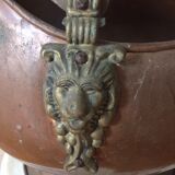 Cache pot en cuivre