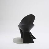 Anetos armchair in black wood