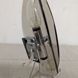 Italian wall lamp in smoked glass from the 60s/70s