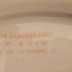 Painted porcelain planter and pot signed P. AGIN
