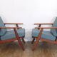 Paire de fauteuils danois en teck