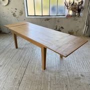 Table de ferme extensible en chêne massif