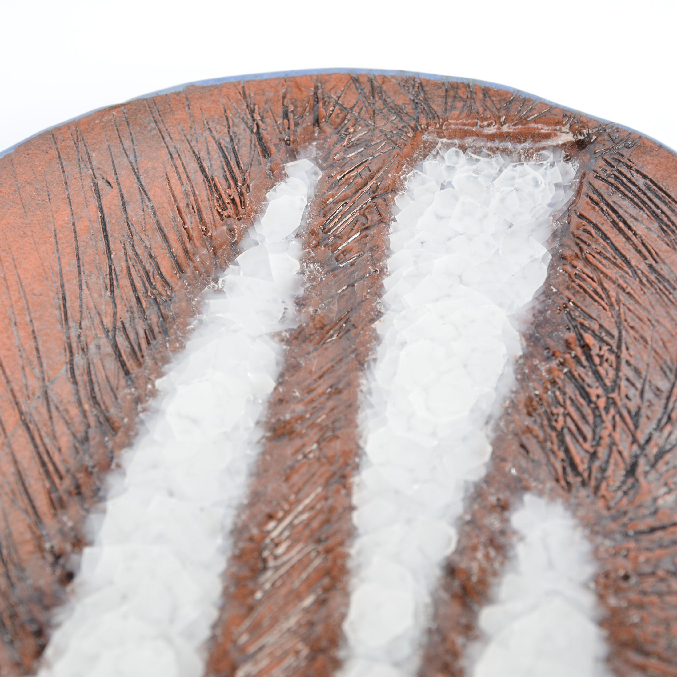 Ceramic handmade plate, Czech Republic, 1990s