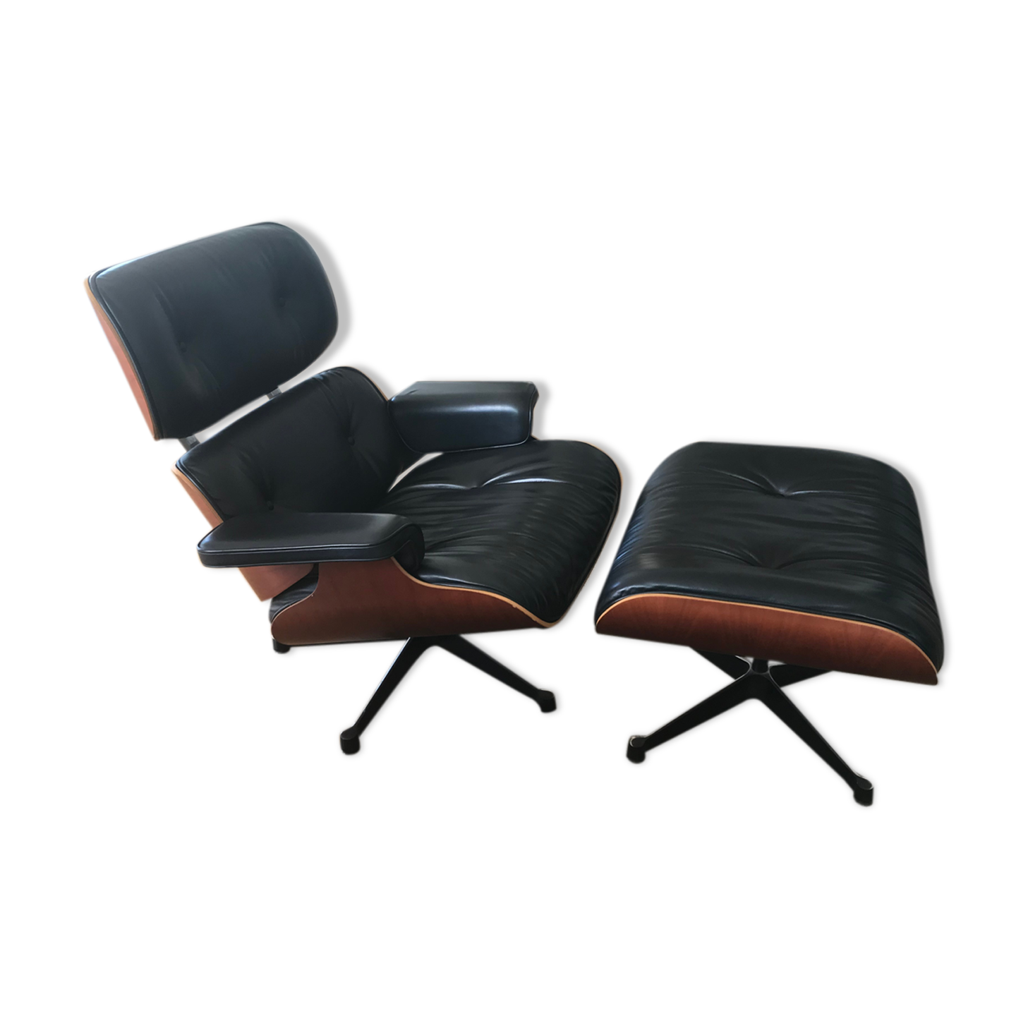 Lounge chair et ottoman par Charles Eames