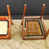 Four mid century chairs | vintage - set of 4 dining chairs