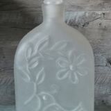 Pressed glass bottle Wayne Husted Stelvia