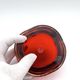 Sommerso Flavio Poli Ashtray Bowl 1.2kg Murano 1960