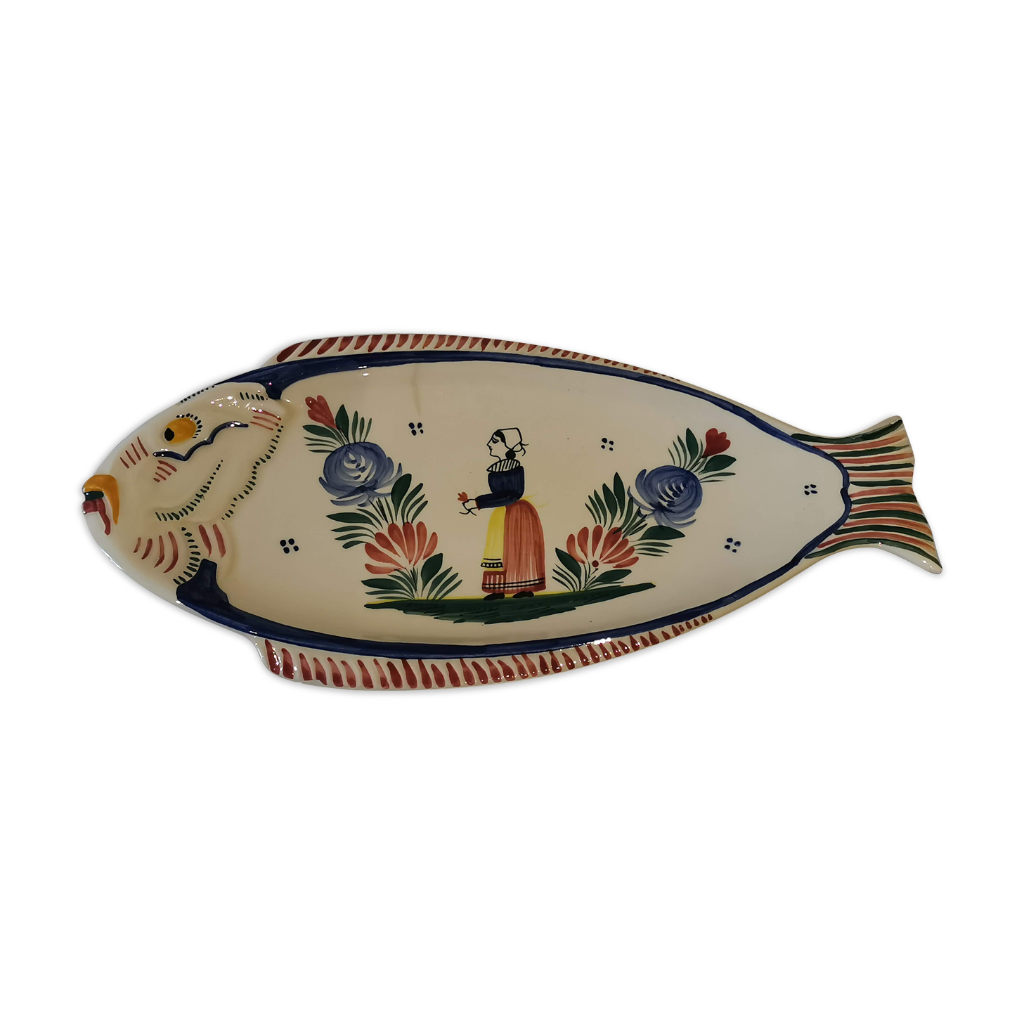 Fish dish HB Henriot