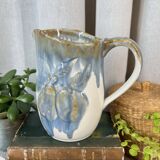 “Rhoda” glazed stoneware pitcher