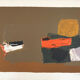 Original lithograph signed and framed by Henri MAUDUIT, 1917-2006.
