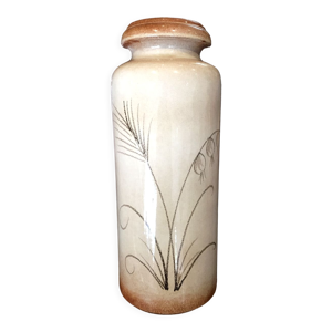 Vase vintage west germany beige