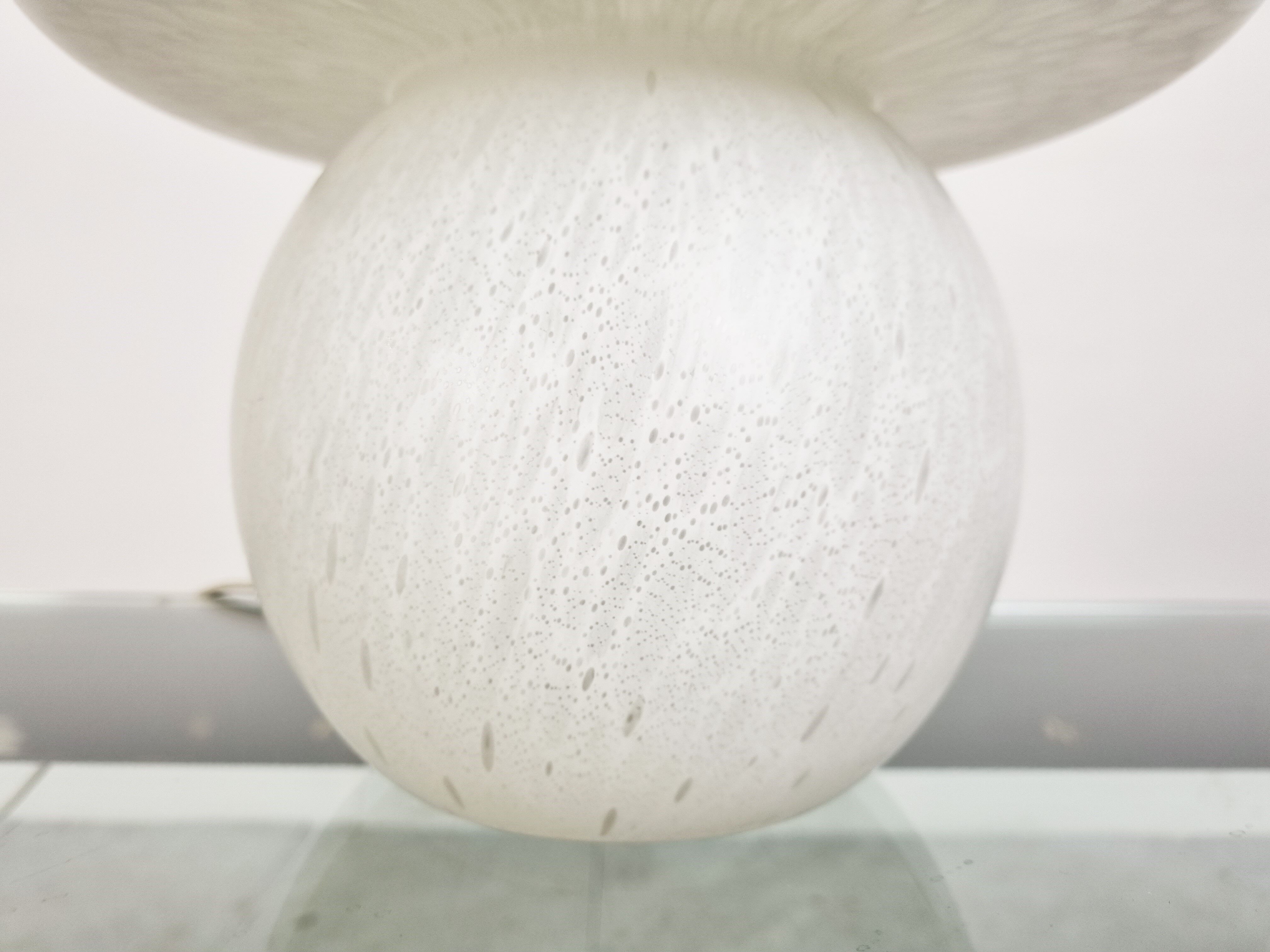 Vintage mushroom table lamp, 1970s