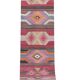 Vintage Turkish hallway rug 78x642 cm
