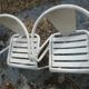 Paire de fauteuils FT5 Tolix