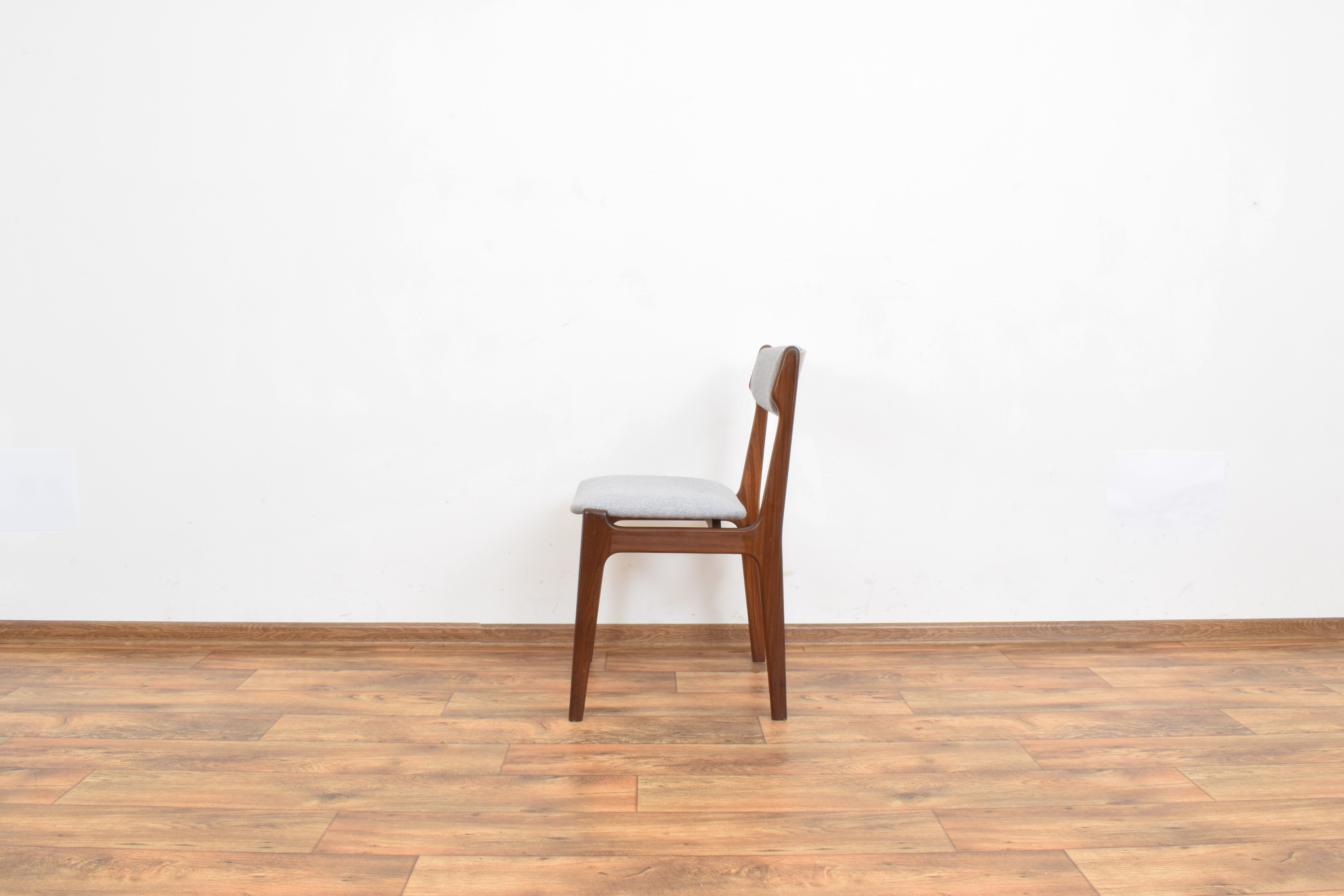 Danish Teak Dining Chairs by Erik Buch, Set of 4