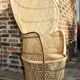 Emmanuelle armchair in 1970s rattan