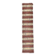 Tapis de couloir Kilim rouge et beige 2x10, 69x316 cm