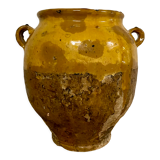 Yellow grease pot