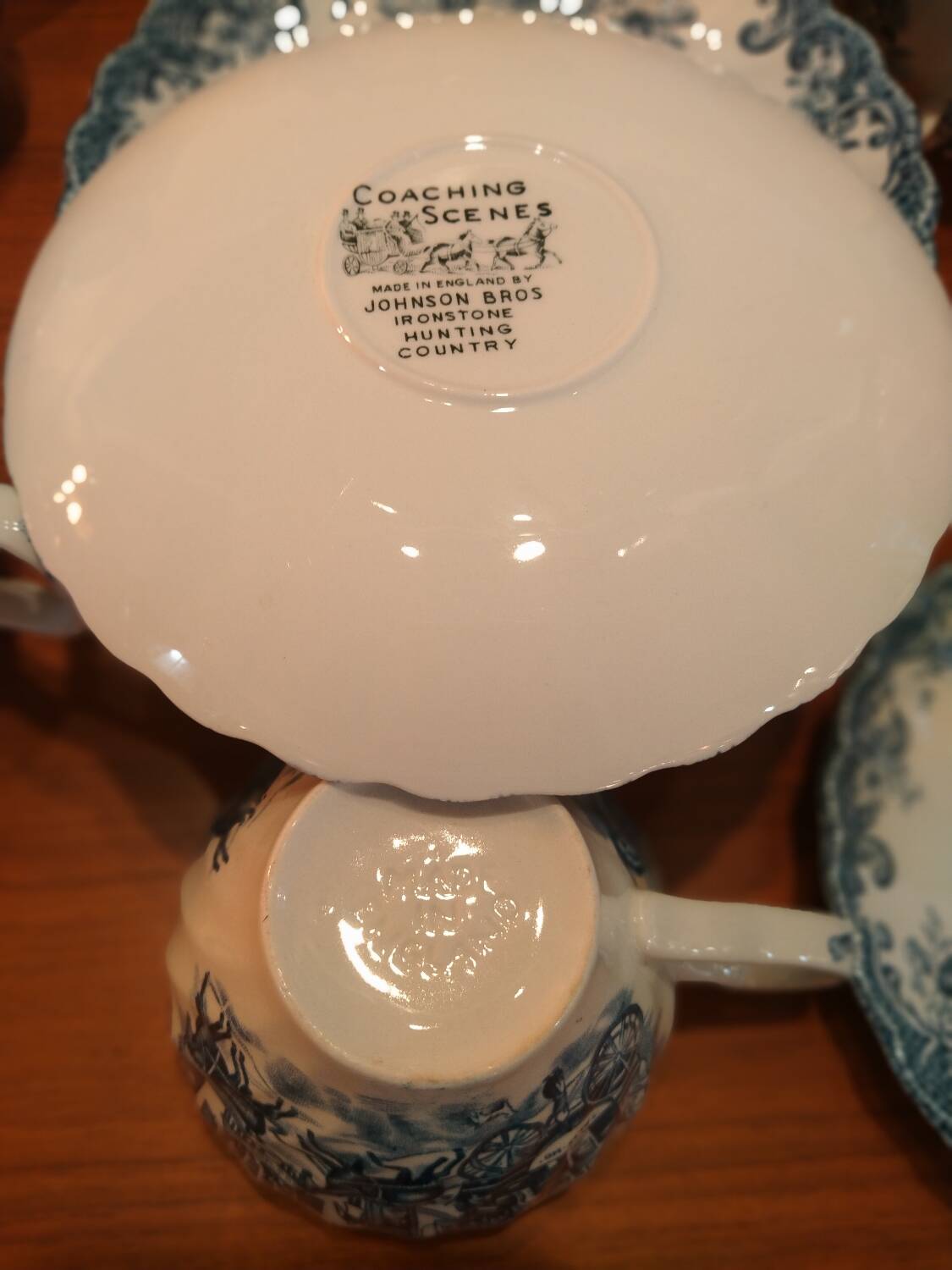 Johnson Bros England tea service café
