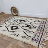 Tapis Berbère Marocain Artisanal 142 X 108 CM