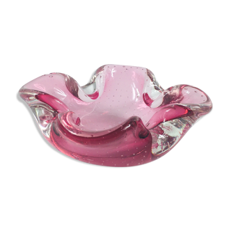 Mid-century murano bullicante glass ashtray / bowl, 1960s