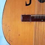 Antique instrument castellano laùd 12 strings (bandurria) - spain 1960s