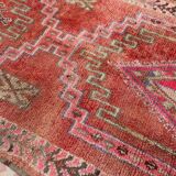 Vintage pink Berber rug
