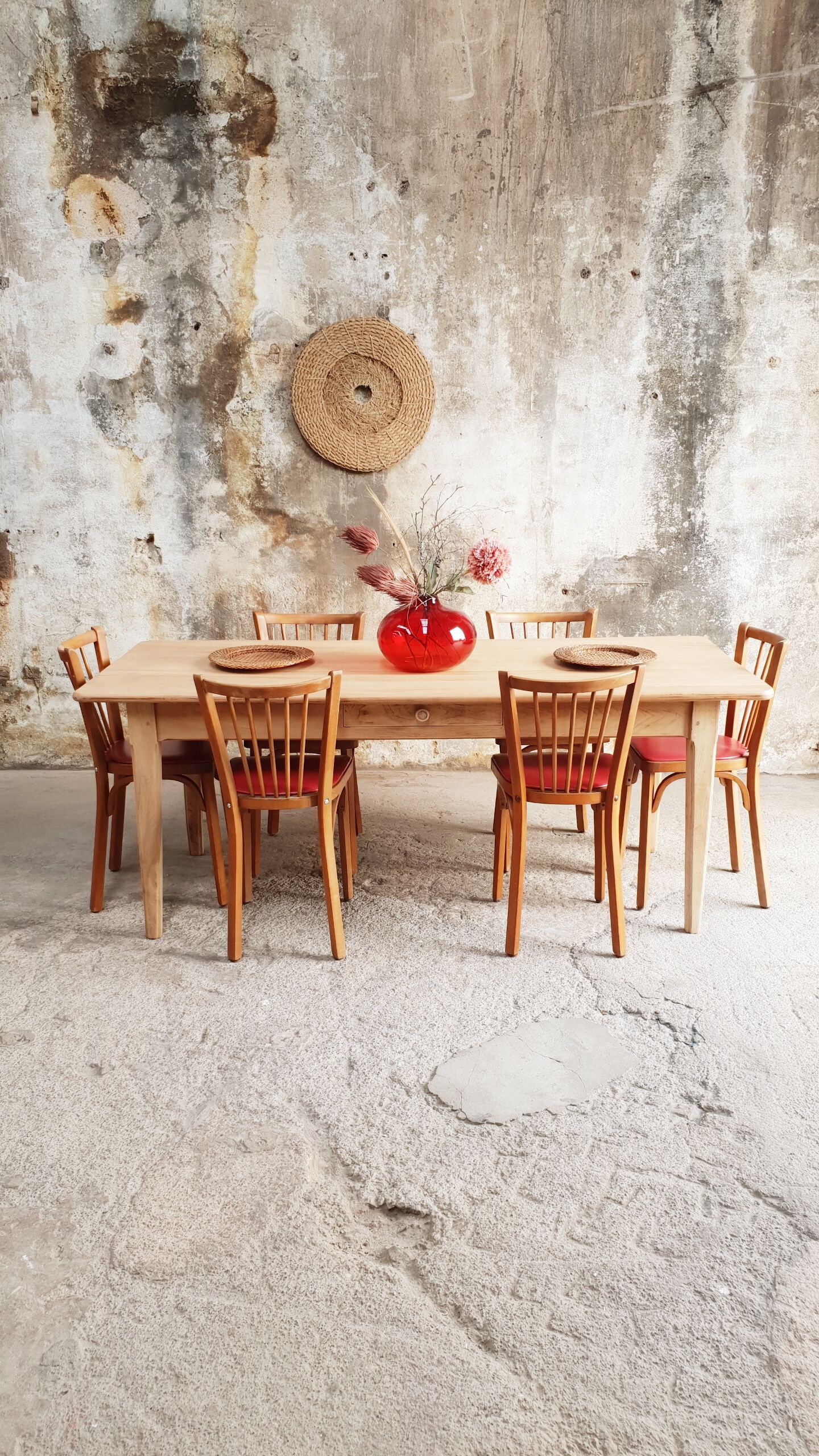Vintage farmhouse table